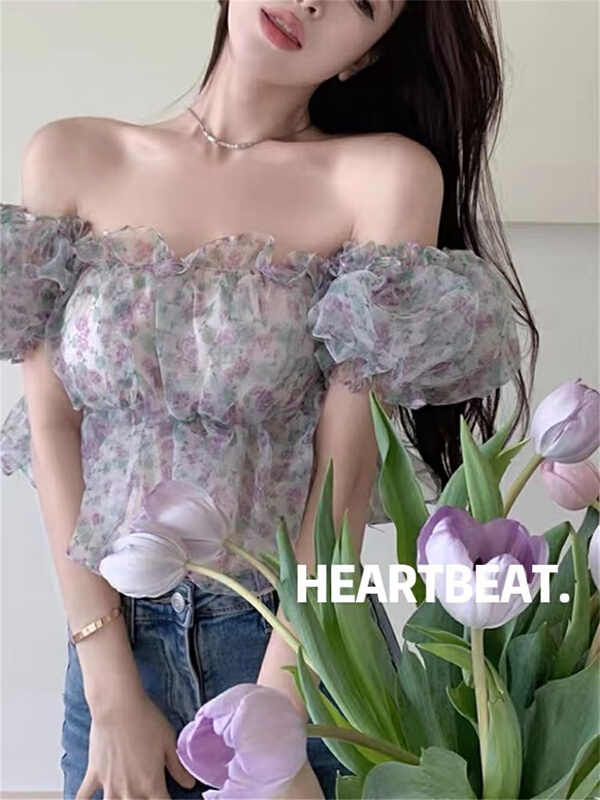 [hearteat] minority comfortable Korean style shirt h2029# L
