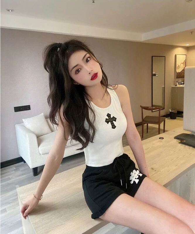 [Baobao] Korean hot girls short shirt 5505# ozq