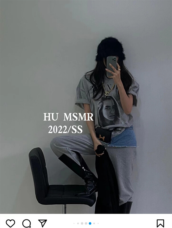 New year in early spring! [Hu] round neck versatile letter short sleeve T-shirt ys1-6620# zyh