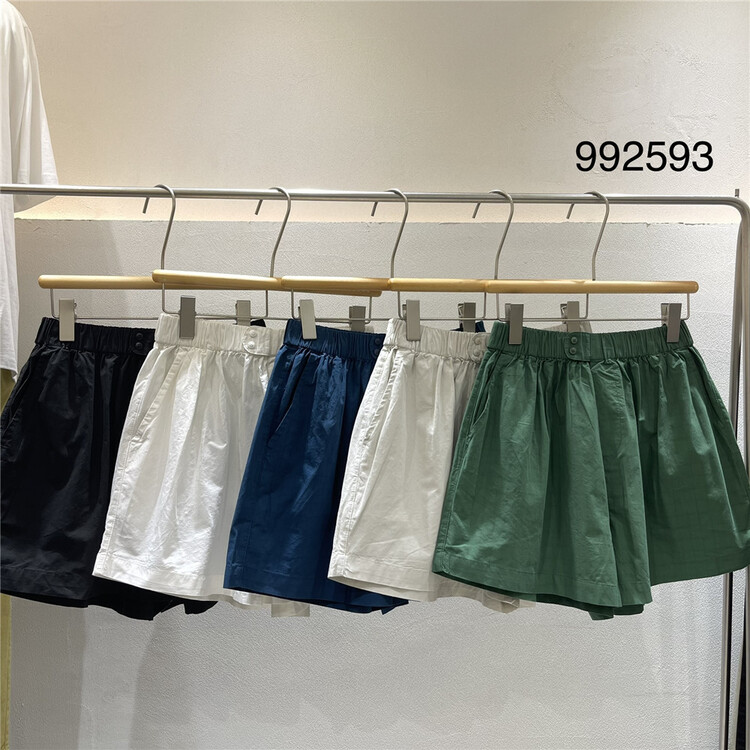 【TWENTY印木】韓系鬆緊腰舒適休閒短褲  992593#  L