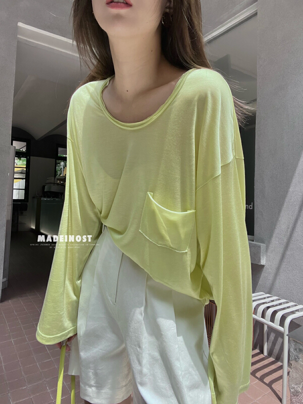 [OSHA madeinost] Tiansi advanced sense versatile sunscreen shirt 86307# ll