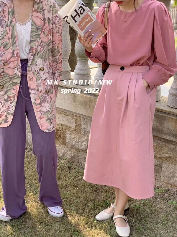 New year in early spring! [Chen] Korean high-grade printing suit 3067# hjy