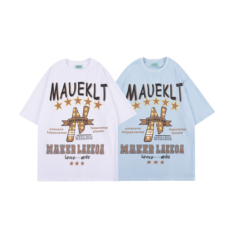 [BNL] casual graphic Unisex short sleeve T-shirt 650# ZZL