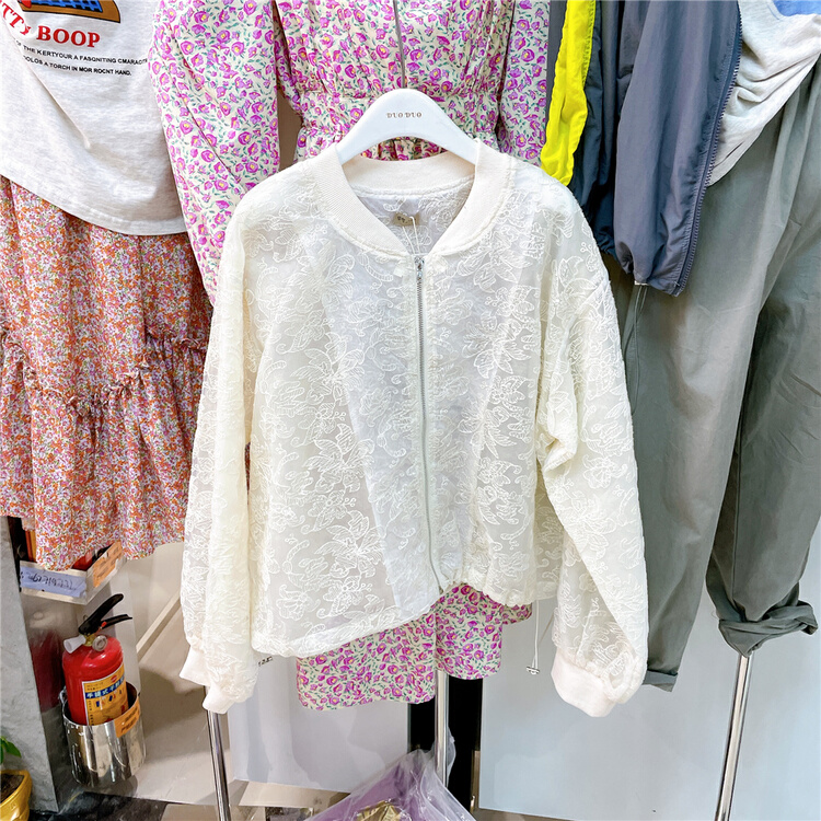 [dodo] Korean zipper versatile short coat 2697# zyh