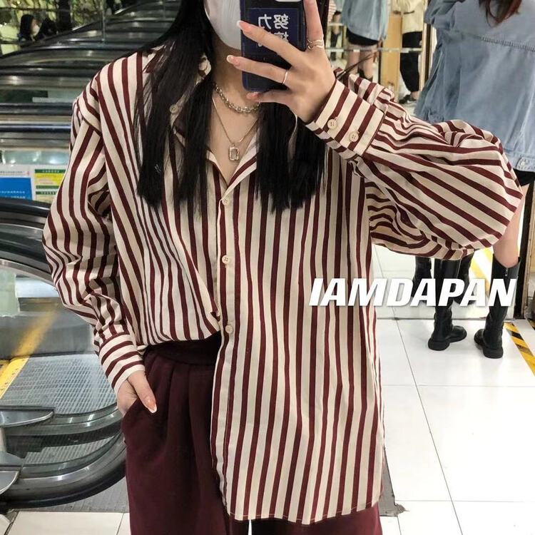goods in stock! New year in early spring! [I am Dapan] temperament Korean slim shirt 6901# zxl