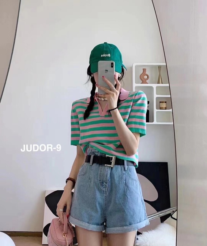 [my darling] Korean Pullover striped sweater 8009# WTT