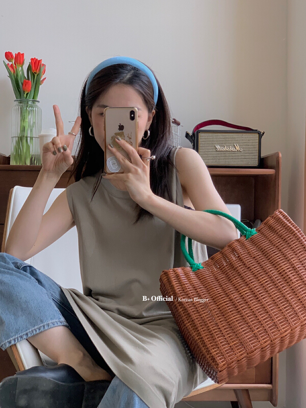 New year in early spring! [B plus] simple and versatile knitted dress 22-944-2# HBx