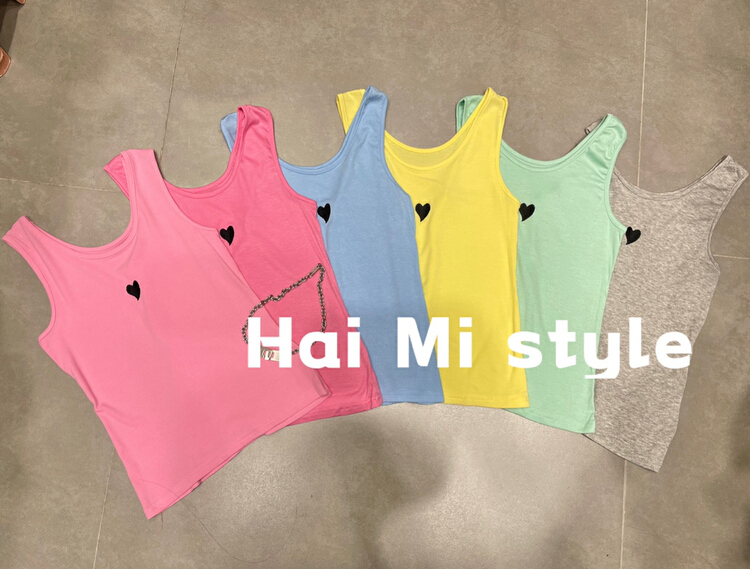New year in early spring! [Haimi] Korean casual versatile love vest 852-2# WTT
