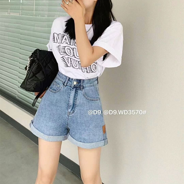 [x2 square] slim and comfortable Korean denim shorts 3570# ll