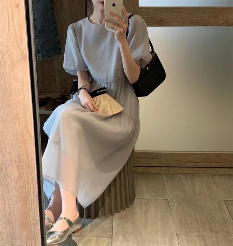 [o.lucky] Korean style versatile dress 1785# HBx
