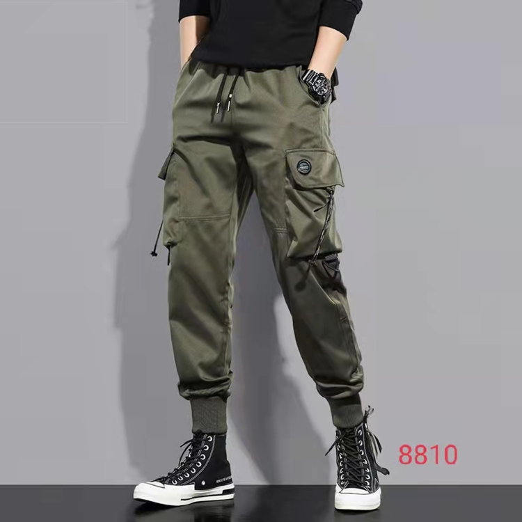 [DDV] comfortable tooling wind elastic waist casual pants gx10063 (8810) # ZZL