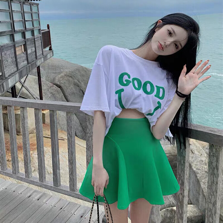 Early spring! [Julia] Korean flower bud design, slim skirt 3150# HBx
