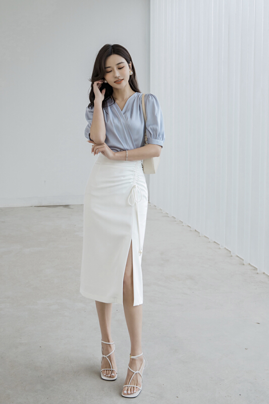 [style] temperament design sense slim skirt f8793# JJ