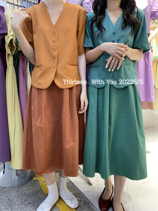 goods in stock! New year in early spring! [thirteen 13] Korean version single breasted clean small shirt ys1-1177# XYY