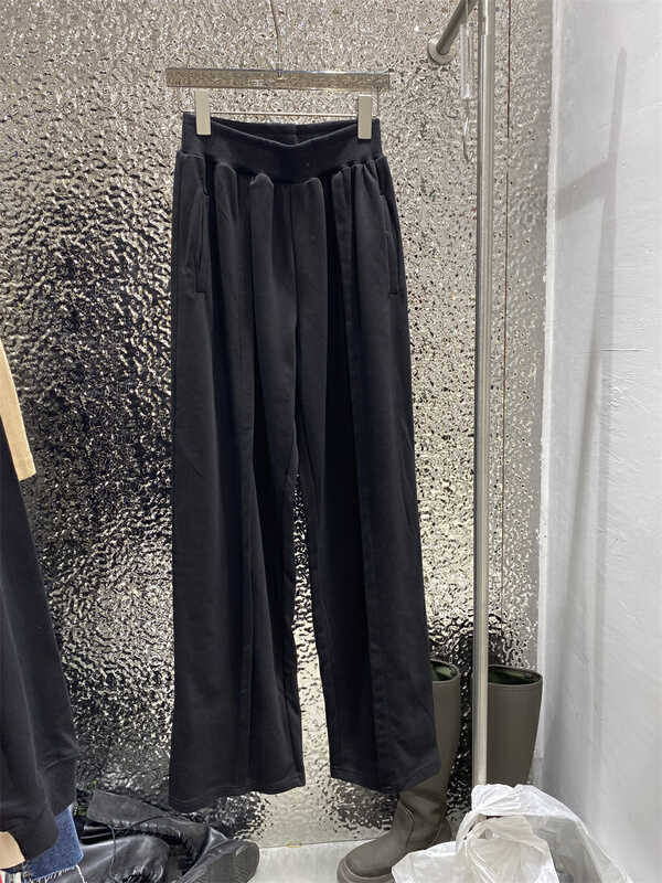 New year in early spring! [tagkita] Korean pure color wide leg casual pants 2121# ozq