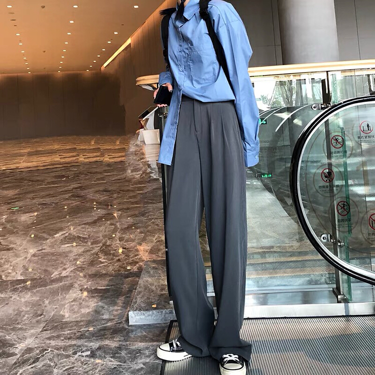 New year in early spring! [strawberry] Korean versatile straight pants s812# L