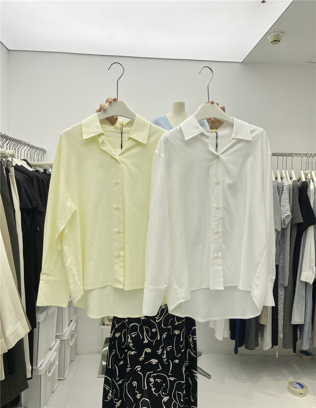 [Jasmine] Korean style loose and versatile casual shirt 3631# CLS