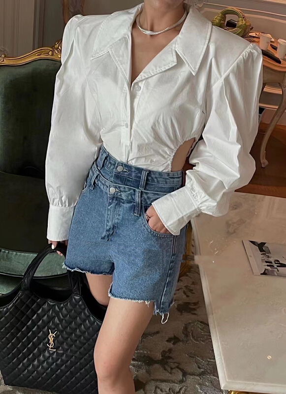 [RM. HH] fashionable and versatile shirt 2098# PCZ