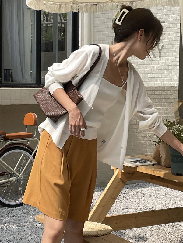 【CLEAN SPACE】簡約洋氣質感百搭背心/吊帶(只賣背心)  31572A#  CLS