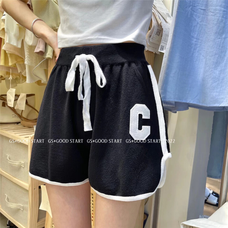 [GS. Good star] athletic elastic waist casual shorts 22652# hjy
