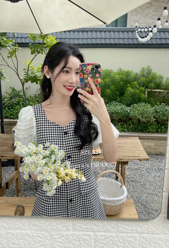 goods in stock! New in early summer! [Sze] French high quality dress 90508# zxx