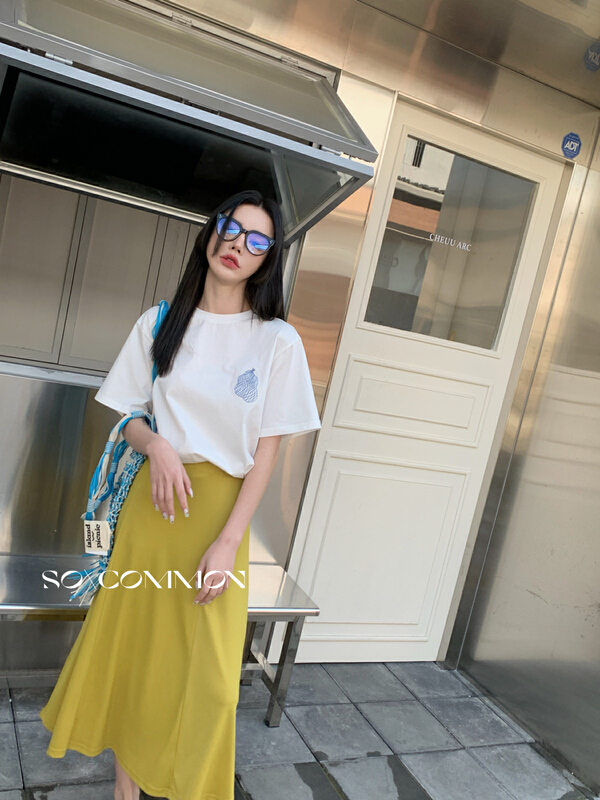 New in early summer! [so common] Korean versatile fashion skirt 62367# XYJ