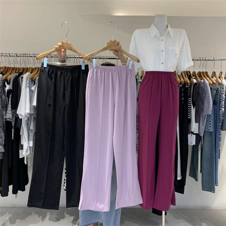 [Boran · Boran] basic versatile simple trousers 22b7317# LSW