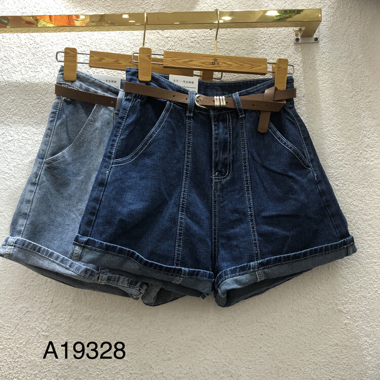 [queen] trendy new basic versatile denim shorts a19328# ozq