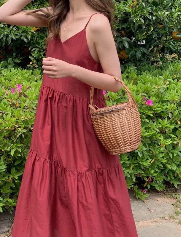 [acme group] fashion temperament loose dress suspender dress 1359# CLS
