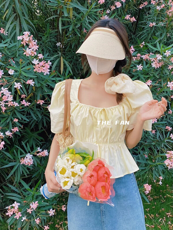 [the fan] backless design shirt y96701# zxx