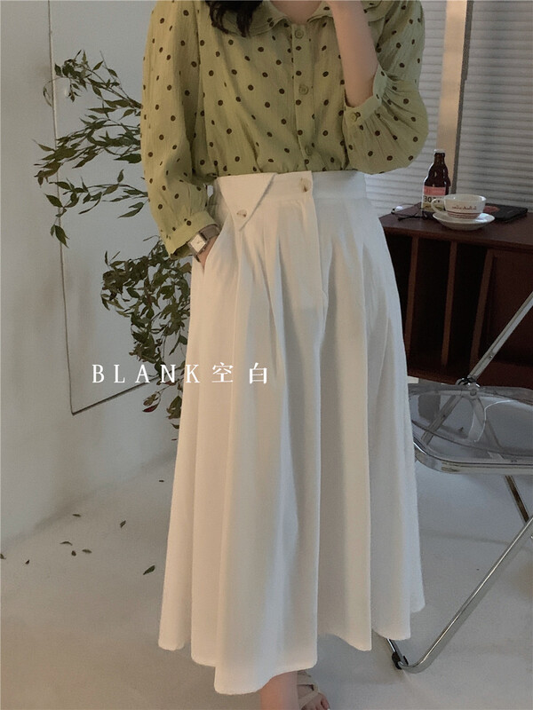 New year in early spring! [blank] Korean fashion loose A-line skirt 531685# WPL