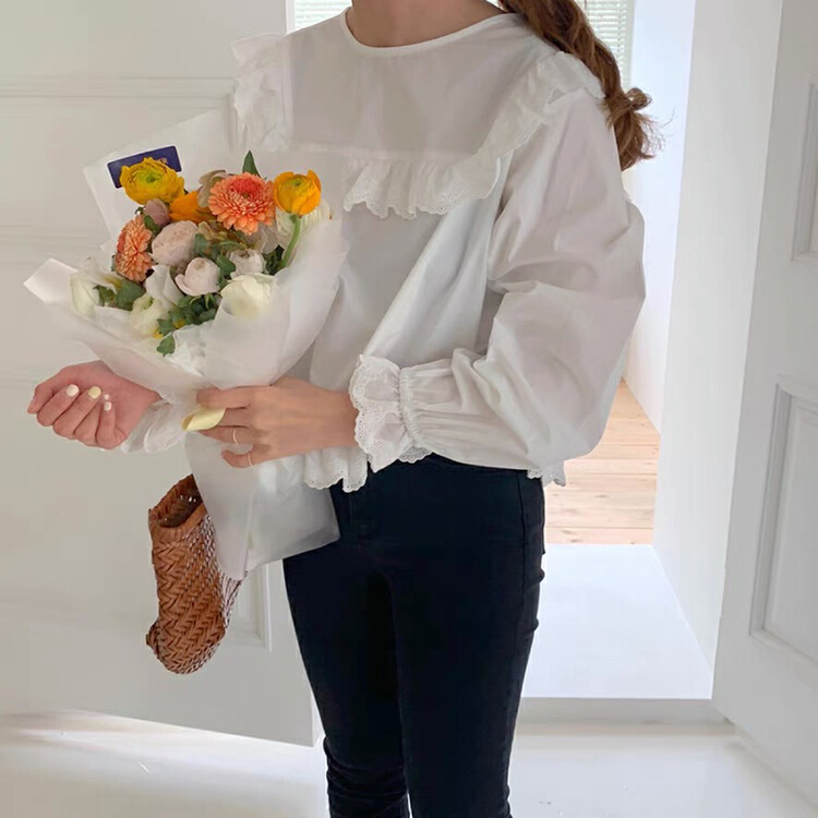 New year in early spring! [timely rain] fashionable Korean slim shirt 09519# jhy