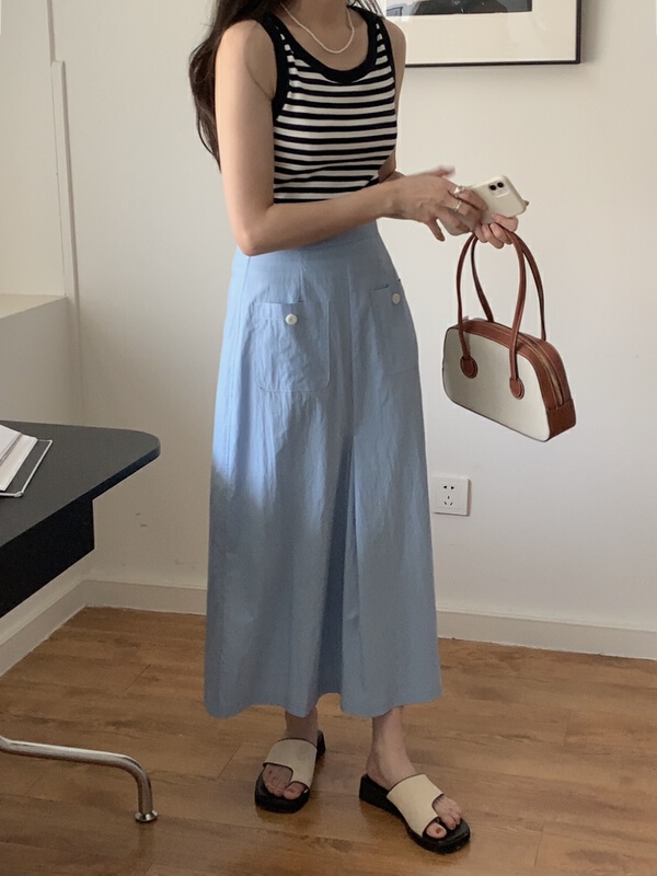[Gabrielle] Korean fashion versatile skirt b2299# zxl