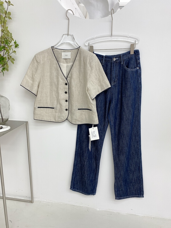 goods in stock! New in early summer! [C oni] Korean Vintage washed jeans c351-n626079# lwy
