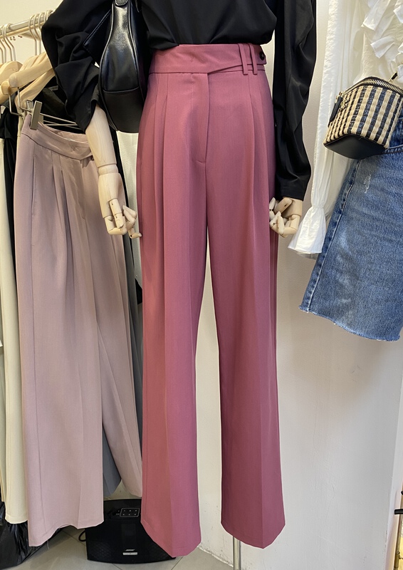 goods in stock! New year in early spring! [M queen] Korean simple solid color trousers 3317# HBx