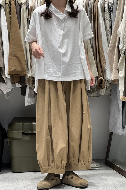 New year in early spring! [Jibu Jianchuan] Japanese pleated comfortable casual pants 822131# L