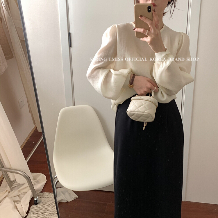 goods in stock! New year in early spring! [Imiss] Korean fashion niche shirt cx3270# LSW