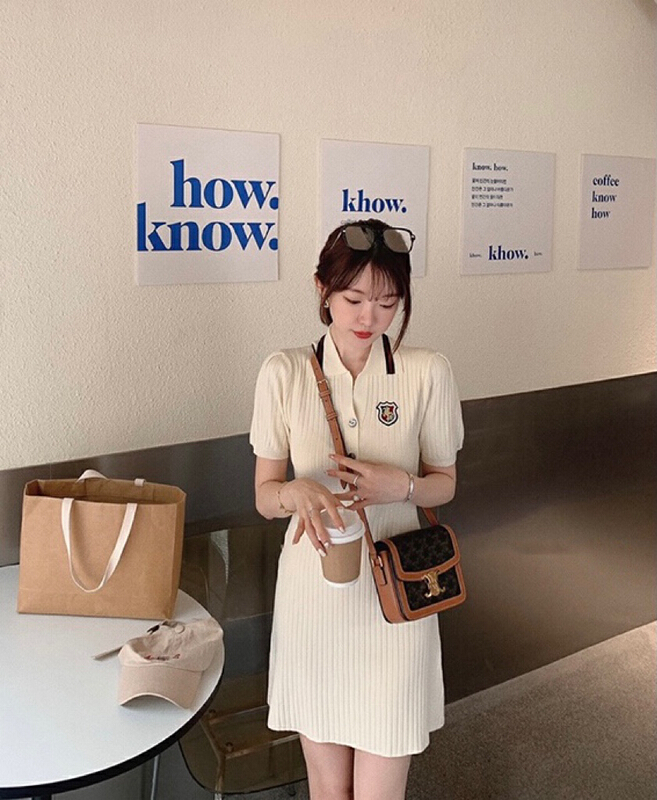 [smile baby] fashion waistband Pullover dress b3068# WPL