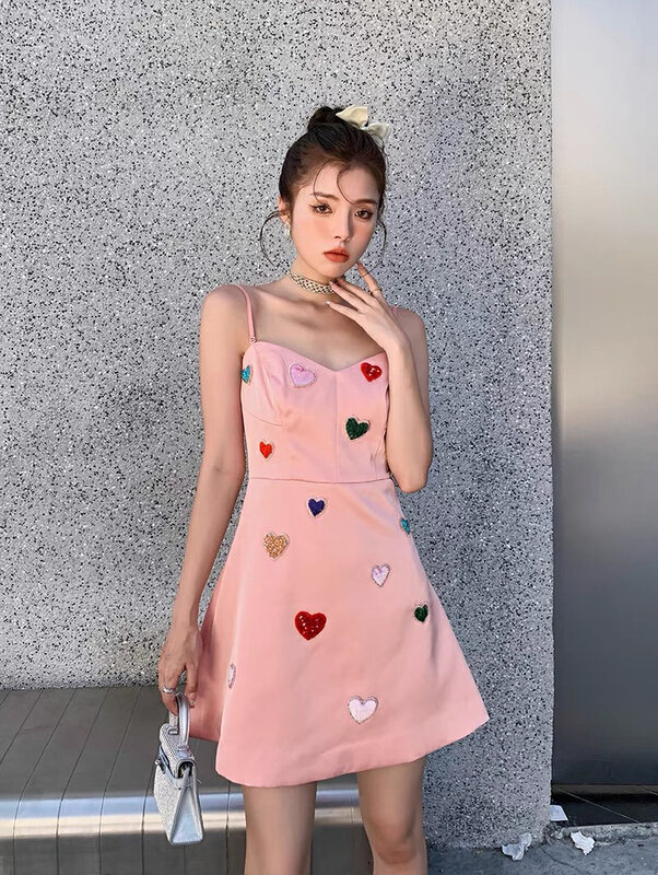[X.C] sweet love suspender dress 577# WPL