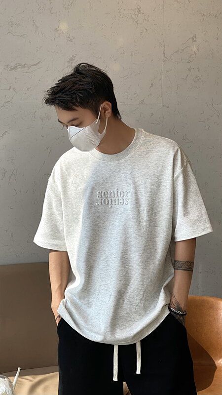 New in early summer! [TPY] Korean casual three-dimensional letter short sleeve T-shirt 9157# ZZL