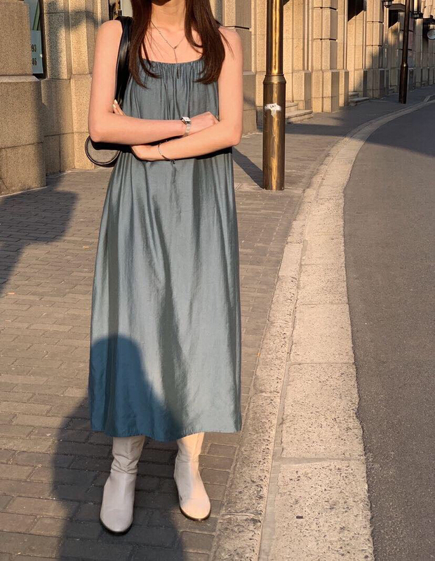 New year in early spring! [soul] Korean style waist closing design strap skirt (without waist rope) ys2-bs16027211l# CLS