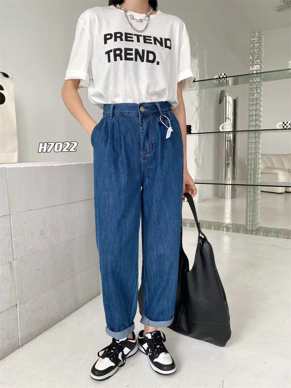 [e-ant] fashionable Korean versatile jeans ys1-7022# ll