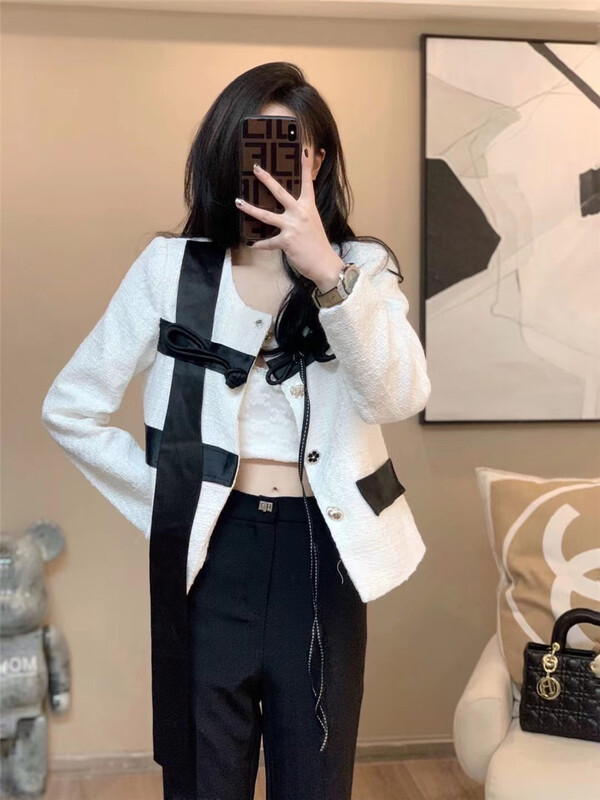 New year in early spring! [Chang. Q] little woman's short coat with high temperament 21313# hjy