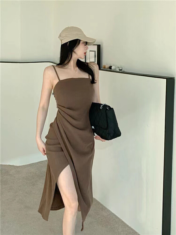 New year in early spring! [X.C] versatile slim suspender dress 158# WPL