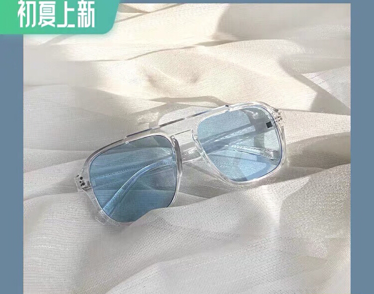[fiber color scarf glasses] fashion anti ultraviolet radiation sunglasses 136# LSL