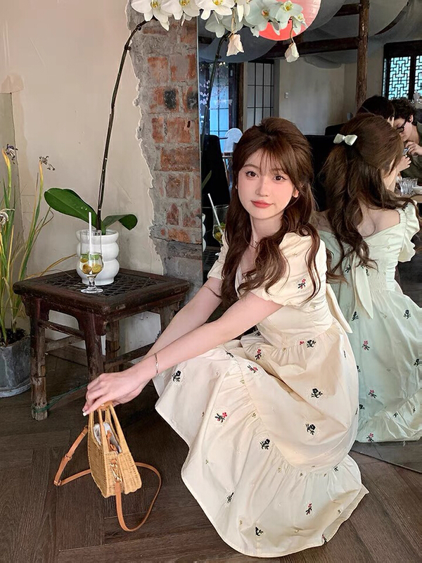 【KIKI STUDIO】甜美清新淑女連衣裙  5923#  HJY