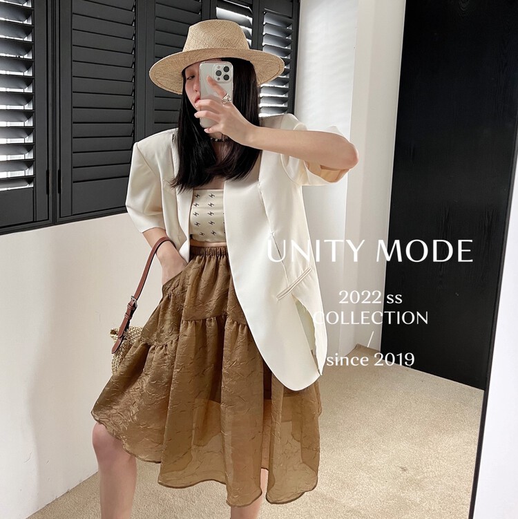 初夏上新!【UNITY】韓版休閒chic西裝  8026#  CQW