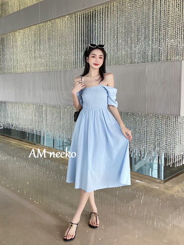 [neeko] Korean design suspender dress 3390# PCZ