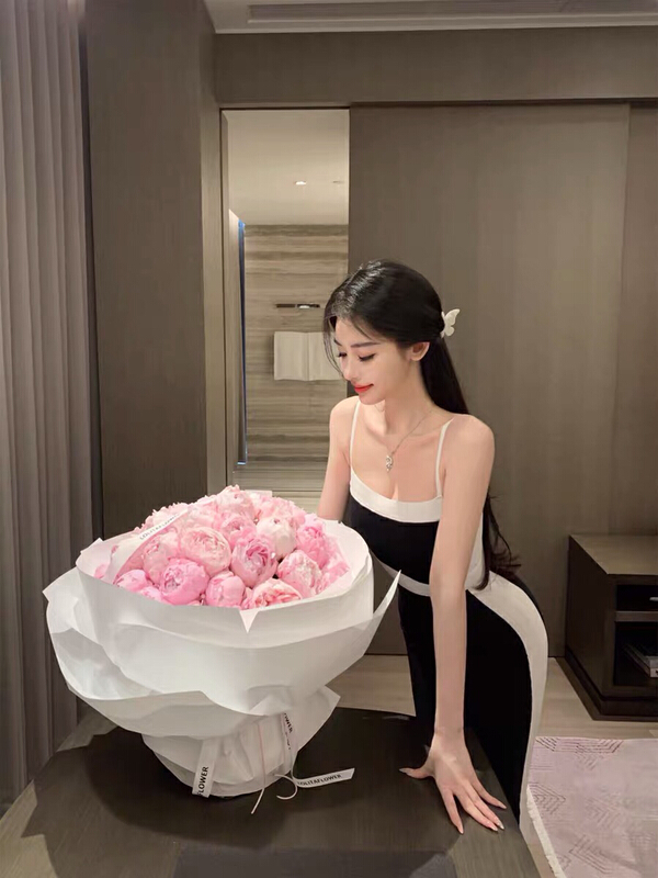 [colorfui] elegant design color matching lady strap skirt 6502# cqw