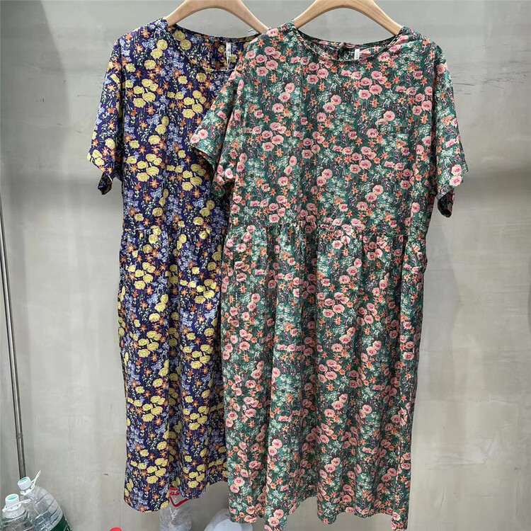 [fabric] fashion Decor temperament dress 592105# L